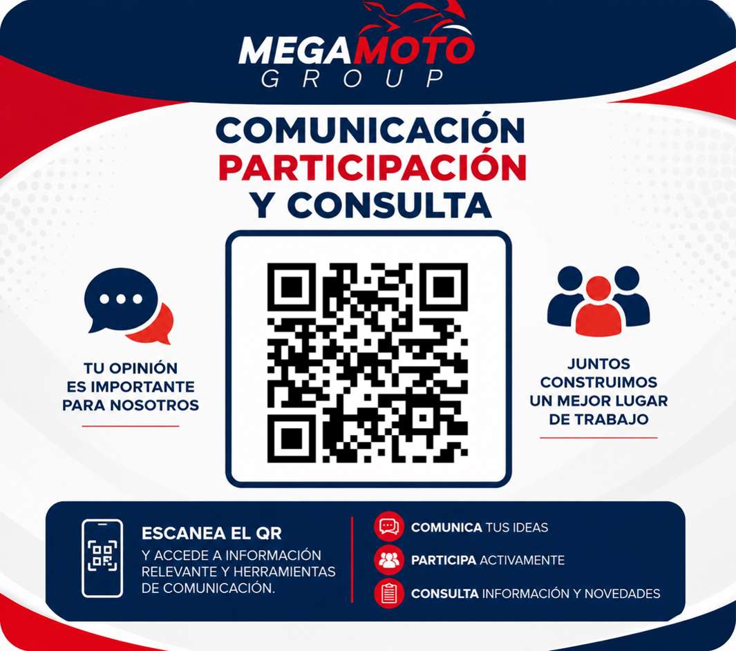 QR Comunicación Participación y Consulta Megamoto Group